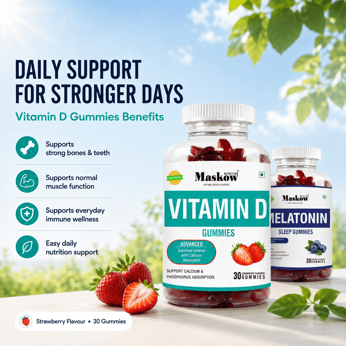 Melatonin Vitamin D Combo