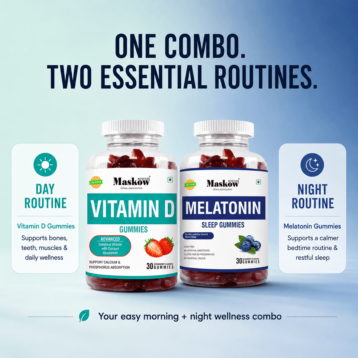 Melatonin Vitamin D Combo