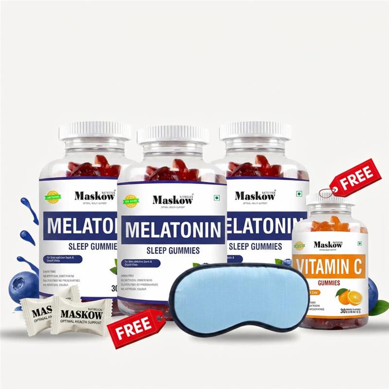 Melatonin 5 mg Sleep Gummies Pack of 2