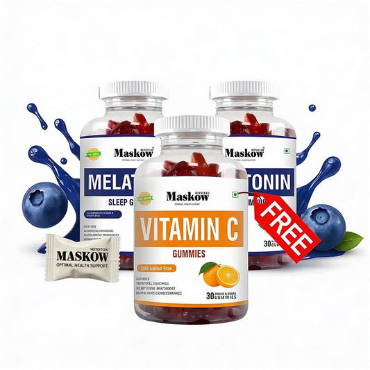 Melatonin 5 mg Sleep Gummies Pack of 2