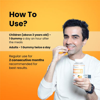 Boost Your Immunity Gummies – Vitamin C & Zinc by Maskow Nutrition